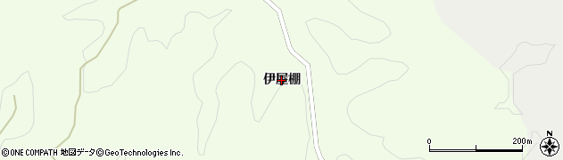 福島県古殿町（石川郡）山上（伊屋棚）周辺の地図