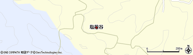 新潟県上越市塩荷谷周辺の地図