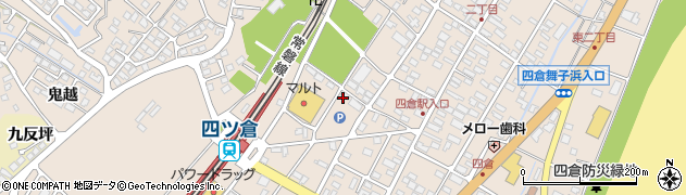 福島県いわき市四倉町（西２丁目）周辺の地図