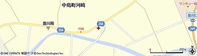 石川県七尾市中島町河崎イ28周辺の地図