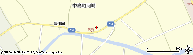 石川県七尾市中島町河崎イ67周辺の地図