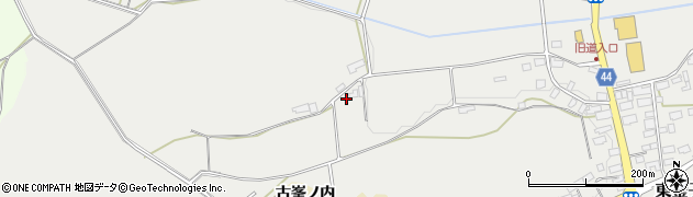 福島県白河市東釜子新薄久保114周辺の地図