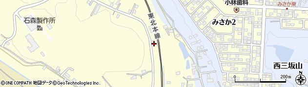 福島県白河市大坂山34周辺の地図