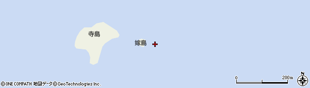 嫁島周辺の地図