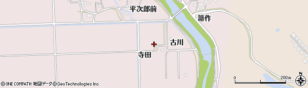 福島県いわき市四倉町戸田（寺田）周辺の地図