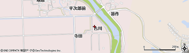 福島県いわき市四倉町戸田（古川）周辺の地図