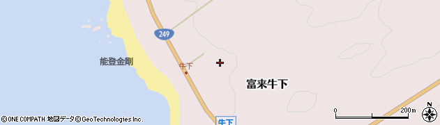 石川県羽咋郡志賀町富来牛下ニ125周辺の地図