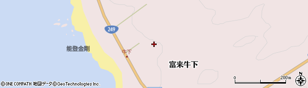 石川県羽咋郡志賀町富来牛下ニ2周辺の地図