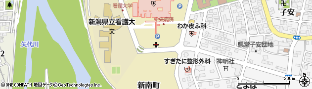 新潟県上越市新南町周辺の地図