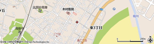 福島県いわき市四倉町東３丁目周辺の地図