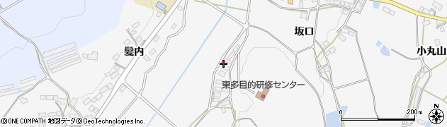 福島県白河市東下野出島（牛田）周辺の地図