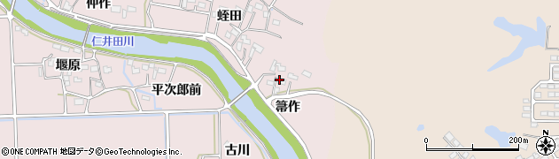 福島県いわき市四倉町戸田（箒作）周辺の地図