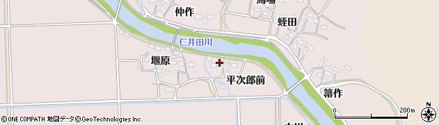 福島県いわき市四倉町戸田（平次郎前）周辺の地図