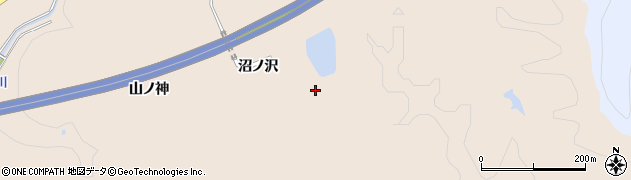 福島県いわき市平上平窪（沼ノ沢）周辺の地図