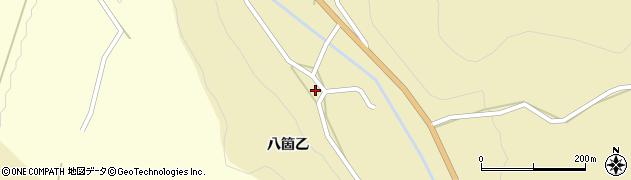 新潟県十日町市八箇（乙）周辺の地図