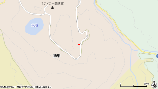 〒948-0018 新潟県十日町市大池の地図