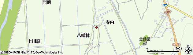 福島県いわき市小川町下小川（八幡林）周辺の地図
