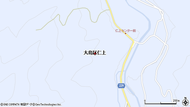 〒942-1214 新潟県上越市大島区仁上の地図