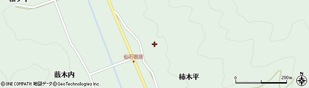 福島県古殿町（石川郡）仙石（寄居）周辺の地図