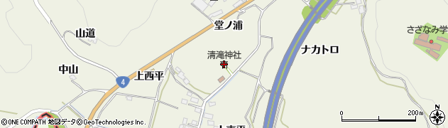清滝神社周辺の地図