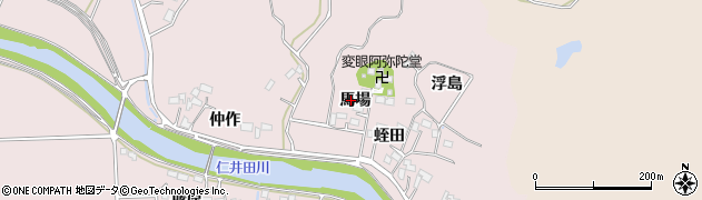 福島県いわき市四倉町戸田馬場周辺の地図