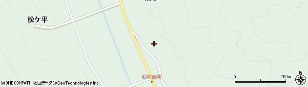福島県石川郡古殿町仙石和久周辺の地図