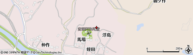 福島県いわき市四倉町戸田（浮島）周辺の地図