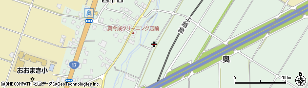新潟県南魚沼市奥周辺の地図