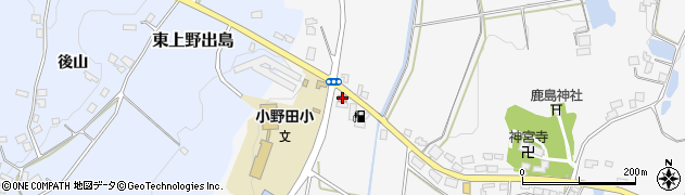 磐城小野田郵便局周辺の地図