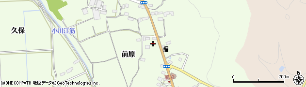 福島県いわき市小川町下小川（前原）周辺の地図