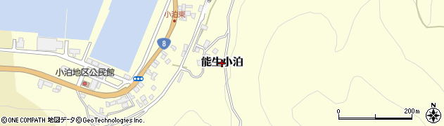新潟県糸魚川市能生小泊周辺の地図