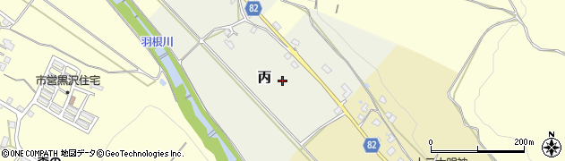 新潟県十日町市丙周辺の地図