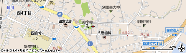 福島県いわき市四倉町（五丁目）周辺の地図