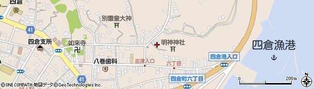 福島県いわき市四倉町（六丁目）周辺の地図