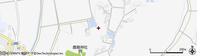 福島県白河市東下野出島（堂口）周辺の地図
