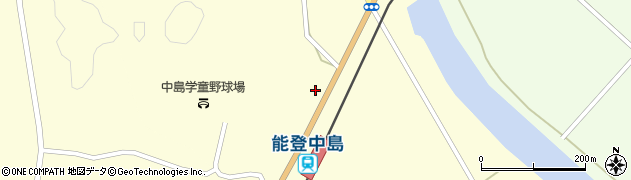 石川県七尾市中島町浜田（井）周辺の地図