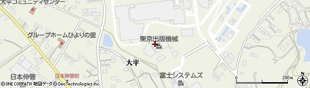 東京出版機械株式会社　白河工場周辺の地図