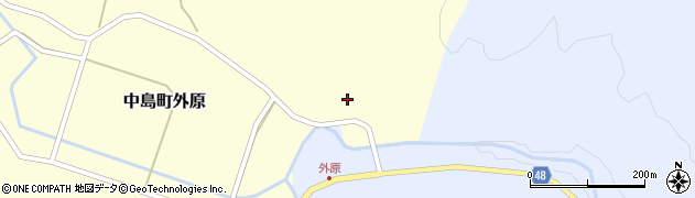 石川県七尾市中島町外原ヲ周辺の地図