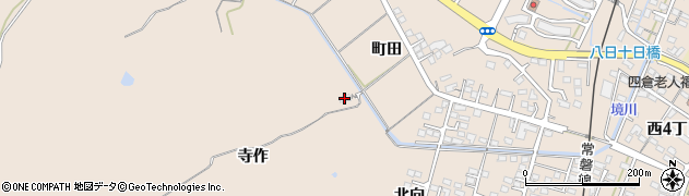 福島県いわき市四倉町寺作周辺の地図