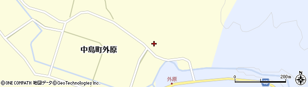 石川県七尾市中島町外原ヲ57周辺の地図