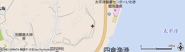 福島県いわき市四倉町（志津）周辺の地図