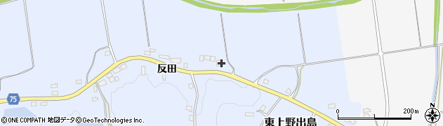福島県白河市東上野出島（飯塚）周辺の地図