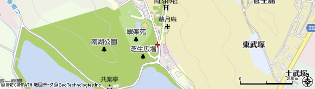 福島県白河市五郎窪北周辺の地図