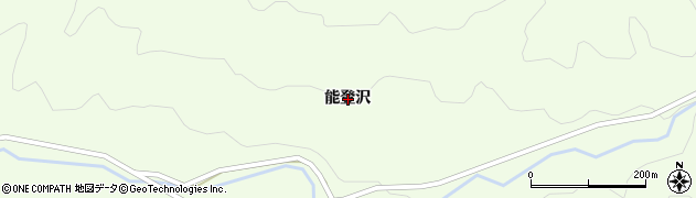 福島県石川郡古殿町山上能登沢周辺の地図