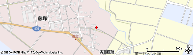 新潟県上越市藤塚周辺の地図