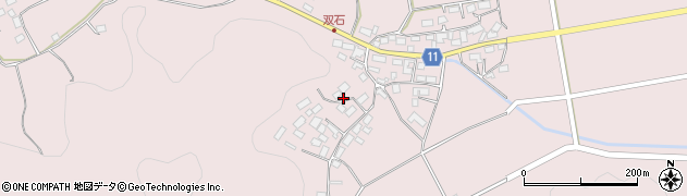 福島県白河市双石周辺の地図