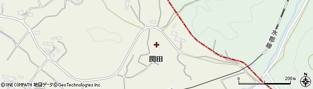 福島県浅川町（石川郡）福貴作（関田）周辺の地図