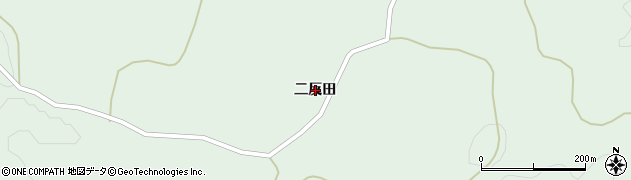 福島県石川町（石川郡）山形（二反田）周辺の地図