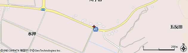 福島県いわき市四倉町戸田（川子田）周辺の地図