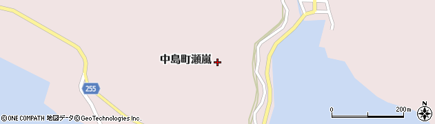 石川県七尾市中島町瀬嵐（ク）周辺の地図